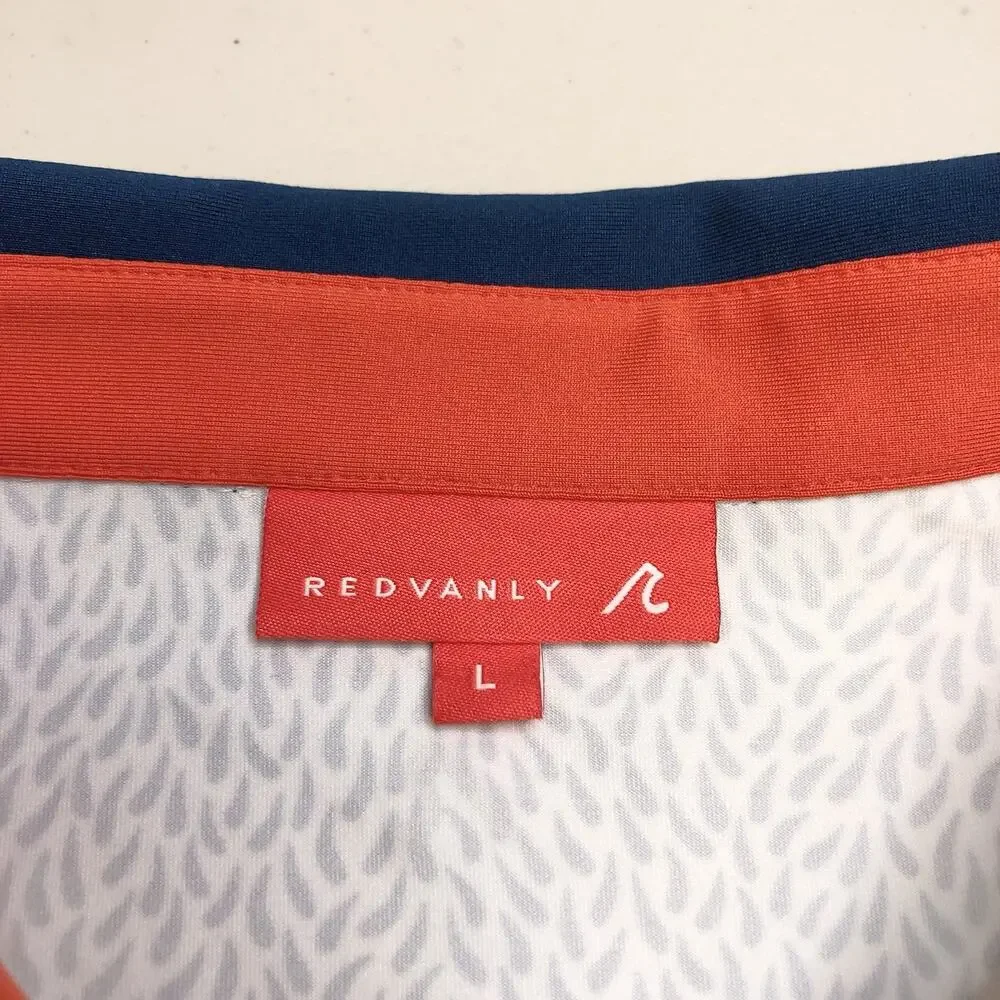 Redvanly Golf Stearn Polo Large Admiral White North Ranch Country Club NWT